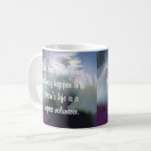 Gute Arbeiten des Pflegeheim-Freiwilligen Kaffeetasse (Vorderseite Links)