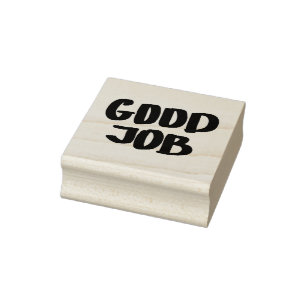 Gute Arbeitsplatzerkennung Positives Lob für Schül Gummistempel