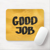 Gute Arbeitsplatzerkennung Positives Lob für Schül Mousepad (Mit Mouse)