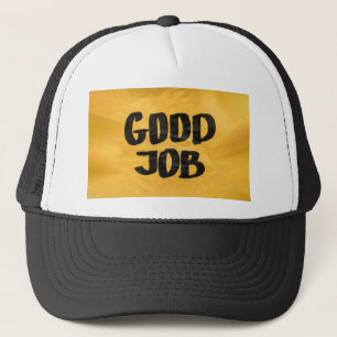 Gute Arbeitsplatzerkennung Positives Lob für Schül Truckerkappe