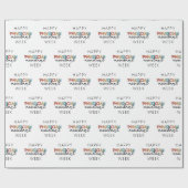 Gute Arztassistenzwoche Geschenkpapier (Flach)