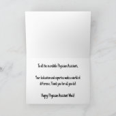 Gute Arztassistenzwoche Karte (Innenseite)