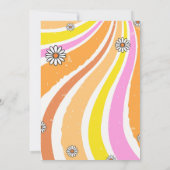 Gute Atmosphäre nur 60er-Einladung Einladung (Rückseite)