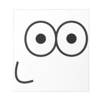 Gute Augen und Mund - Notepad