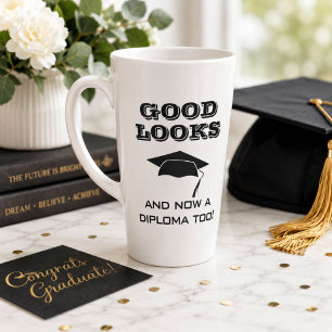 Gute Ausblicke und jetzt Diploma zu lustiger Absch Milchtasse
