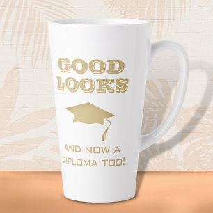 Gute Ausblicke und jetzt Diploma zu lustiger Absch Milchtasse
