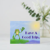 Gute Ausflüge Postkarte (Stehend Vorderseite)