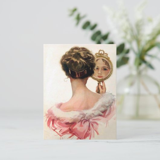 Gute Aussicht Postkarte (Stehend Vorderseite)