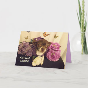 Gute bald Card Karte