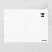 Gute bald Postkarte (Rückseite)