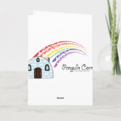 Gute Balloons im Herzen von One Karte (Rückseite)