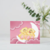 Gute Bären! Goodnight Bear Postcard Postkarte (Stehend Vorderseite)