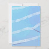 Gute Bärenkarte Einladung (Rückseite)