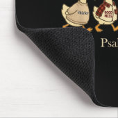 Güte Barmherzigkeit psalm 23_6 Gans christlicher G Mousepad (Ecke)