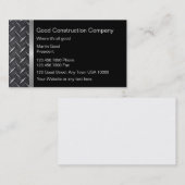 Gute Baugewerbe-Karten Visitenkarte (Vorne/Hinten)