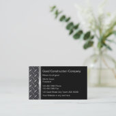 Gute Baugewerbe-Karten Visitenkarte (Stehend Vorderseite)