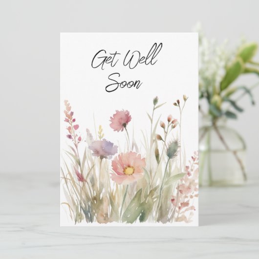 Gute Begrüßung Feiertagskarte (Stehend Vorderseite)