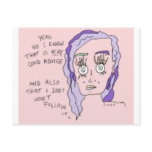 Gute Beratung | Postkarte |