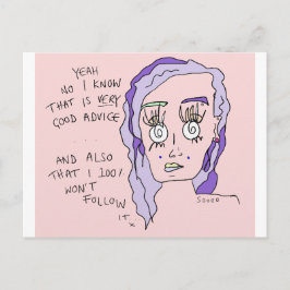 Gute Beratung | Postkarte |