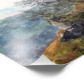 GUTE BERGLANDSCHAFT FOTODRUCK (Ecke)