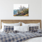 GUTE BERGLANDSCHAFT LEINWANDDRUCK (Insitu (Schlafzimmer))