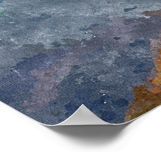 GUTE BERGLANDSCHAFT POSTER (Ecke)