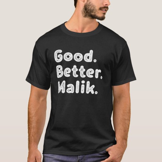Gute bessere Malik Pullover Hoodie (Vorderseite)