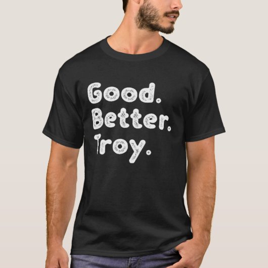 Gute bessere Troy Pullover Hoodie (Vorderseite)