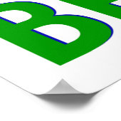 Gute bessere Unterrichtspalette Poster (Ecke)