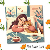 Gute Besserung | Chronische Erkrankung Leere Karte