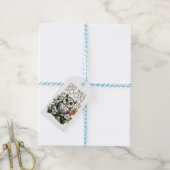 Gute Besserung Eule Geschenkanhänger (Mit Garn)