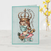 Gute Besserung | Förderung | Covid 19 Corona-Virus Karte (Gelbe Blume)