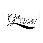 Gute Besserung! Gummistempel (Prägung)