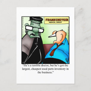 Gute Besserung Humor Postkarte