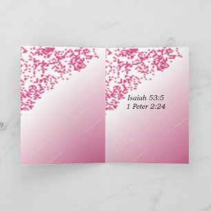 Gute Besserung Jesus ist unser Heiler Karte