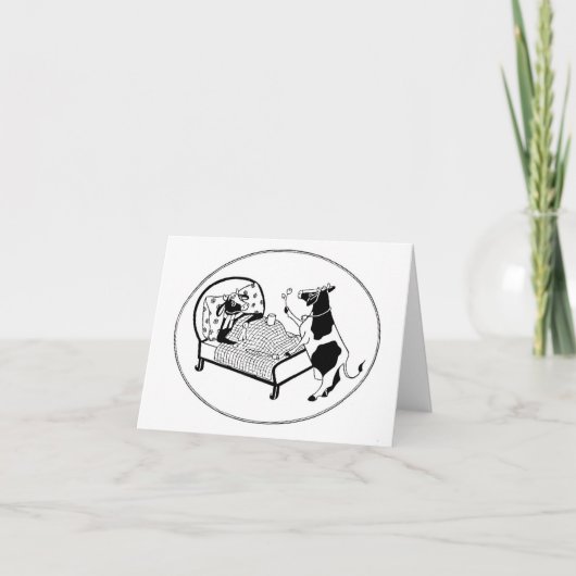 Gute Besserung Karte (Vorderseite)