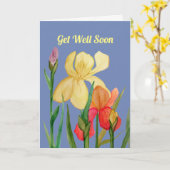 Gute Besserung Karte (Gelbe Blume)