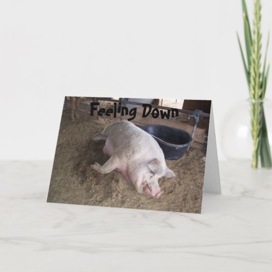 Gute Besserung Karte (Vorderseite)