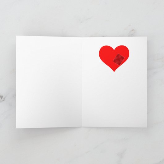 Gute Besserung! Karte (Innenseite)