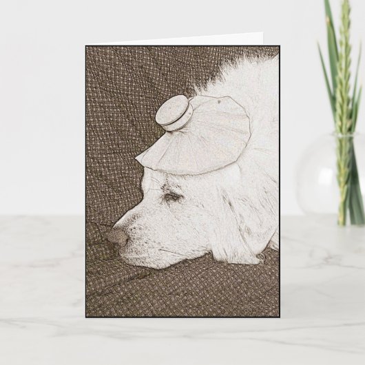 Gute Besserung Karte (Vorderseite)