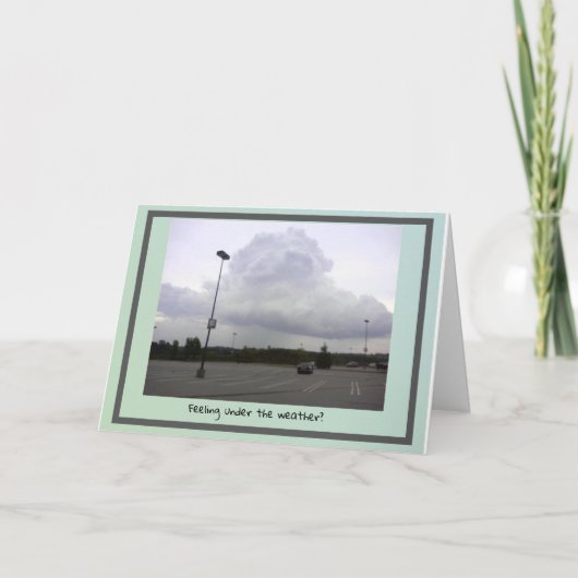 Gute Besserung Karte (Vorderseite)