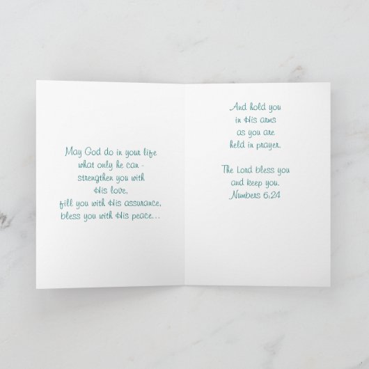 Gute Besserung Karte (Innenseite)