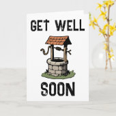 Gute Besserung Karte (Gelbe Blume)