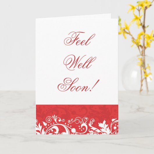 Gute Besserung Karte (Gelbe Blume)