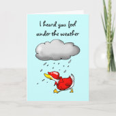 gute besserung karte (Vorderseite)