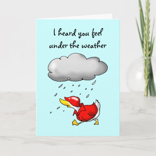 gute besserung karte (Vorderseite)