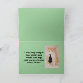 Gute Besserung Karte (Innenseite)