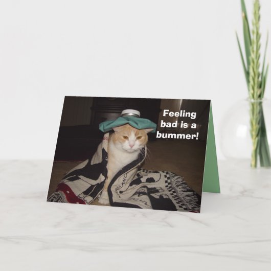 Gute Besserung Karte (Vorderseite)