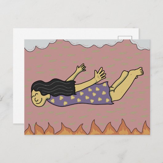 Gute Besserung Postkarte (Vorne/Hinten)