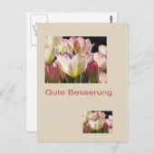 Gute Besserung Postkarte (Vorne/Hinten)
